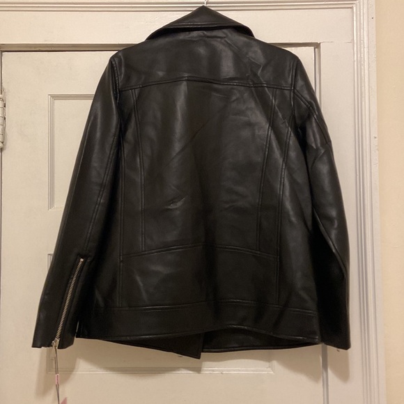 Avec Les Filles Faux Leather Jacket - Picture 10 of 10
